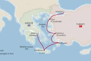 Ancient Mediterranean Treasures : Istanbul to Athens (Piraeus)